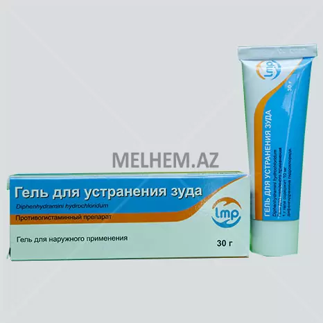 GEL DLYA USTRANENİYA ZUDA